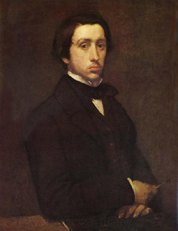 Edgar Degas Self-Portrait France oil painting art